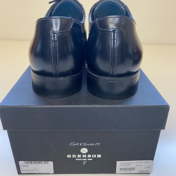 Gresham S9 Cap Toe 5 Eye Lace Ups - Picture 2 of 4